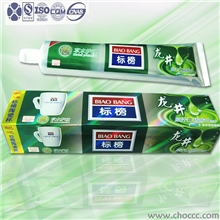 绿茶香型牙膏120g水晶珠光膏体牙膏厂家牙膏批发牙膏出口