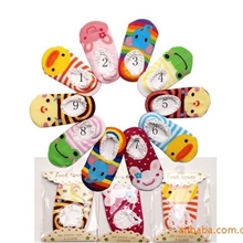 新款童袜超人气日单卡通蕾丝边地板袜船袜卡通婴儿船袜1330