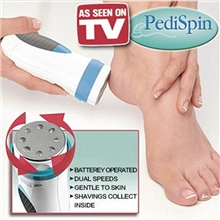 TV产品PediSpin最新款磨脚皮器去死皮器电动磨脚器常规家用
