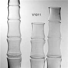 【欣唯嘉】玻璃花瓶竹节花瓶家居饰品富贵竹酒店用品