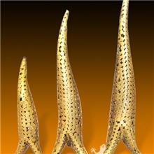 供应贴艺圆片雕塑-深圳金属工艺品-酒店陈设艺术品-金属人物雕塑