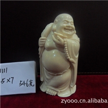 供应精品牙雕摆件弥勒佛摆件形象逼真工艺一流