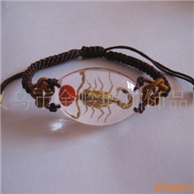 供应昆虫琥珀饰品夜光琥珀手链水晶琥珀手链义乌饰品时尚手链