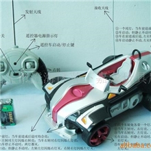 供应带仿真声音&灯光的升级版四通遥控车概念车玩具车