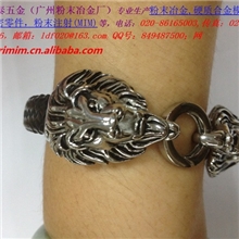 超耐腐蚀不锈钢手链，不锈钢动物头皮绳手链，不锈钢鬼头皮绳手链