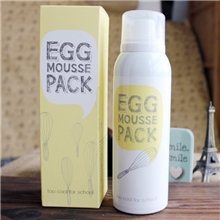 张馨予推荐toocoolforschool鸡蛋保湿摩丝面膜鸡蛋洗面奶