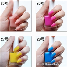 热销Bgirl野蛮女孩指甲油批发哑光磨砂指甲油12ml29色可选
