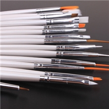 画花光疗笔15支套笔装美甲笔批发指甲刷全套水晶笔美甲厂家