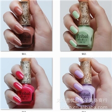 Tribalcolor指甲油环保指甲油玫瑰精油系列12ml125色