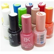 502918秒快干42色指甲油批发淘宝热销BK