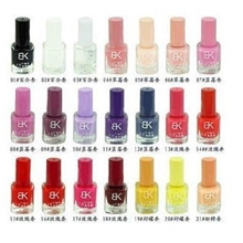 Bk淘宝热卖正品18秒快干色色香指甲油891142色指甲油批发