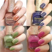 sweetcolor指甲油护甲油多色多款厂家批发品牌甲油美甲用品