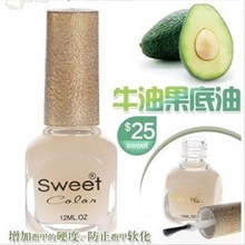 sweetcolor环保指甲油功能油牛油果底油美甲用品批发