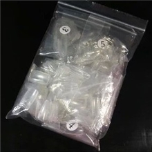 美甲用品假指甲片产品全贴半贴普通透明甲片500片包