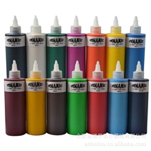 国产纹身色料戴安妮14色套装纹身颜料纹身墨水8OZ240ML