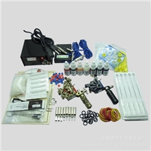 K217批发纹身双机套装纹身设备纹身器材学员套装tattookit