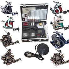 专业单纹身套装纹身机纹身器材纹身套装纹身器材多机学员套装