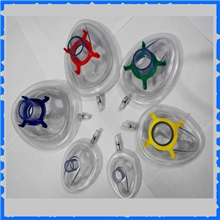 泰州美诺麻醉面罩简易呼吸器面罩另供硅胶急救正压面罩