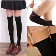 秋季爆款真假难辨完美拼接显瘦假大腿袜连裤袜假高筒丝袜批发