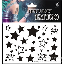 防水纹身贴星星爆款多图小图男女随意贴HSC040