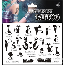 纹身贴纸性感小猫咪多图小图纹身贴男女款HSC030