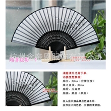 一笑扇爆款高档手绘版精美丝绸扇子日式折扇女13款图案