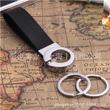 德国TROIKA拓意卡红点设计大奖高档进口牛皮钥匙扣品牌钥匙扣