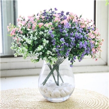 米雅特价仿真花绢花假花7叉满天星田园星星花米兰花批发