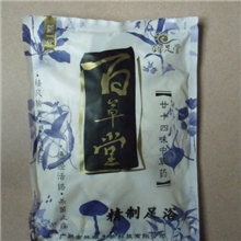 百草堂舒经活血足浴粉沐足粉二十四味中草药粉厂家直批