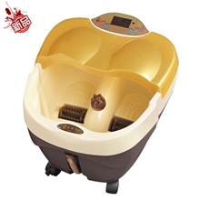 2013年新款沃尔泰818B中桶自动按摩洗脚盆足浴器足浴盆厂家