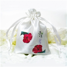 香包香囊新品中国风缎布印花天然薰衣草干花香包批发厂价直销