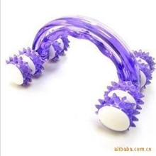 塑料按摩器批发月球车背部腰部8轮按摩器