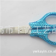 热销镶钻文具剪刀钻石剪刀做工精细