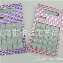 高档镶钻办公计算器钻石计算器颜色多种可定做