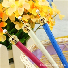 热销爆款韩国文具小清新中性笔可爱款皇冠中性笔