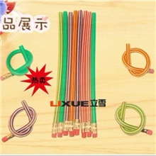 神奇软铅笔可随意弯曲不会折断新奇特日韩文具批发18cm