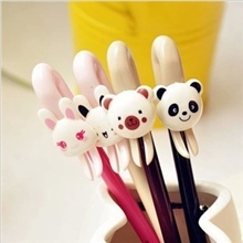 B021日韩创意文具可爱小熊中性笔0.38mm可批发