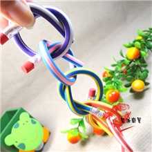 一件代发18CM创意神奇软铅笔折不断写不断铅笔弯曲厂家批发10