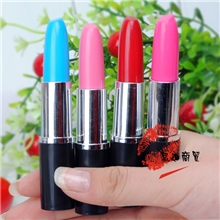 现货供应创意韩国文具逼真口红笔造型笔义乌文具批发7