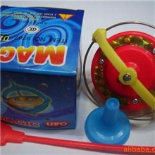 智力星魔术陀螺仪正版9747型地摊发光儿童闪光玩具厂家65g