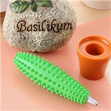 桐庐一手货思源热销仙人掌笔超逼真仙人掌盆景笔创意圆珠笔