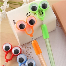 思源创意文具批发大眼睛圆珠笔小清新圆珠笔小学生奖品造型笔