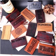 厂家直销典墨高档名片夹/盒红木商务礼品定制奢华红木办公礼品