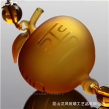 【热销新款】工厂直批平安苹果琉璃汽车饰品
