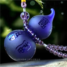 一件代发昆山实体工厂直供香水葫芦6色可选琉璃汽车车挂