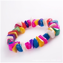 批发贝壳手链贝壳工艺品彩石头手链BK-SL-023礼品热卖产品