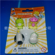 造型橡皮擦韩版玩具橡皮擦卡通动物橡皮擦ad-203