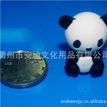 散装韩版造型熊猫玩具工具餐具水果蔬菜玩具可乐动物食品橡皮擦