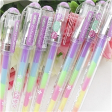 韩国文具礼品香港超艺梦之彩水粉笔五彩荧光相册专用笔