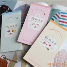 韩国文具批发5237@pple玩创意购物清单购物理财笔记本5308